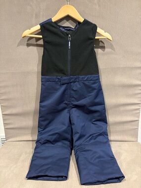 Killtec Snowbib Overall Waterproof Adjustable‎ Pants Navy Black Size 3/4